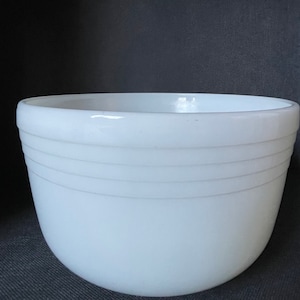 Pyrex Milk Glass Mixing Bowl
