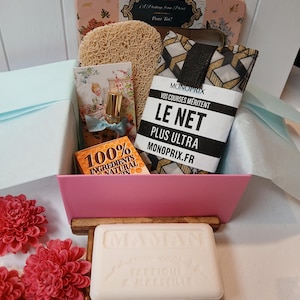 A Parcel from Paris - &quot;Beautique Box&quot; French-made Parcel - Beautifully packaged. Collection of authentic French goods - Soap Choice! Gifts!