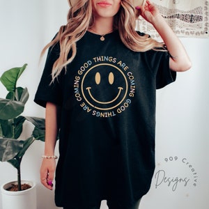 Distressed Retro Smiley Face Png Self Love Club Trendy Happy - Etsy