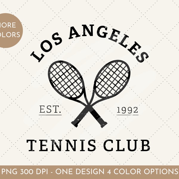 Tennis Club Png, 90s Png, Trendy Png, Adventure Png, Los Angeles Png, California Png, Digital Download Bundle