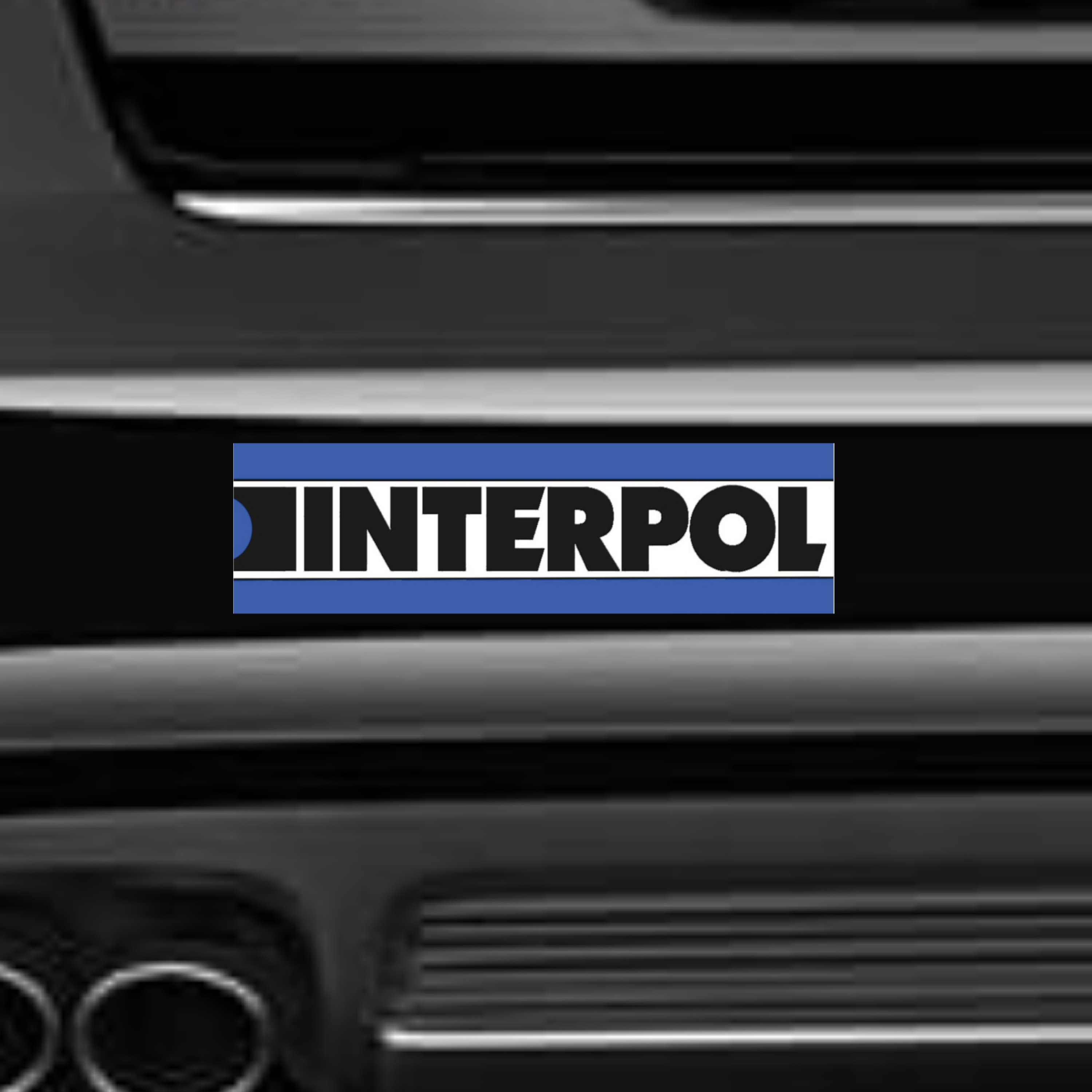 Interpol Band Bumper Sticker: Weatherproof Vinyl Laptop Decal, Bright ...