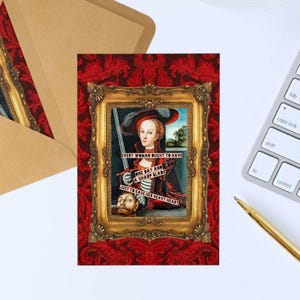 Every Woman Note Cards (7pcs): Judith Holofernes Cranach Feminist Art History Blank Stationery