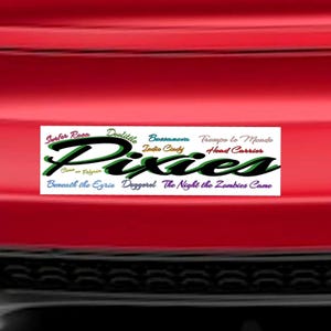 Pixies Band Bumper Sticker: Indie Rock Decal Every Album Frank Black Francis