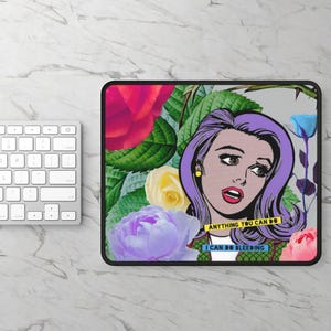 Do It Bleeding Mouse Pad | Feminist | Anti-Patriarchy | Protest | Gender Equality | Strong Women | Female Rage | Reproductive Rights