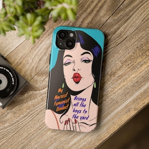 Feminist Dialect Tough Phone Case | iPhone | Popart | Feminist | Retro
