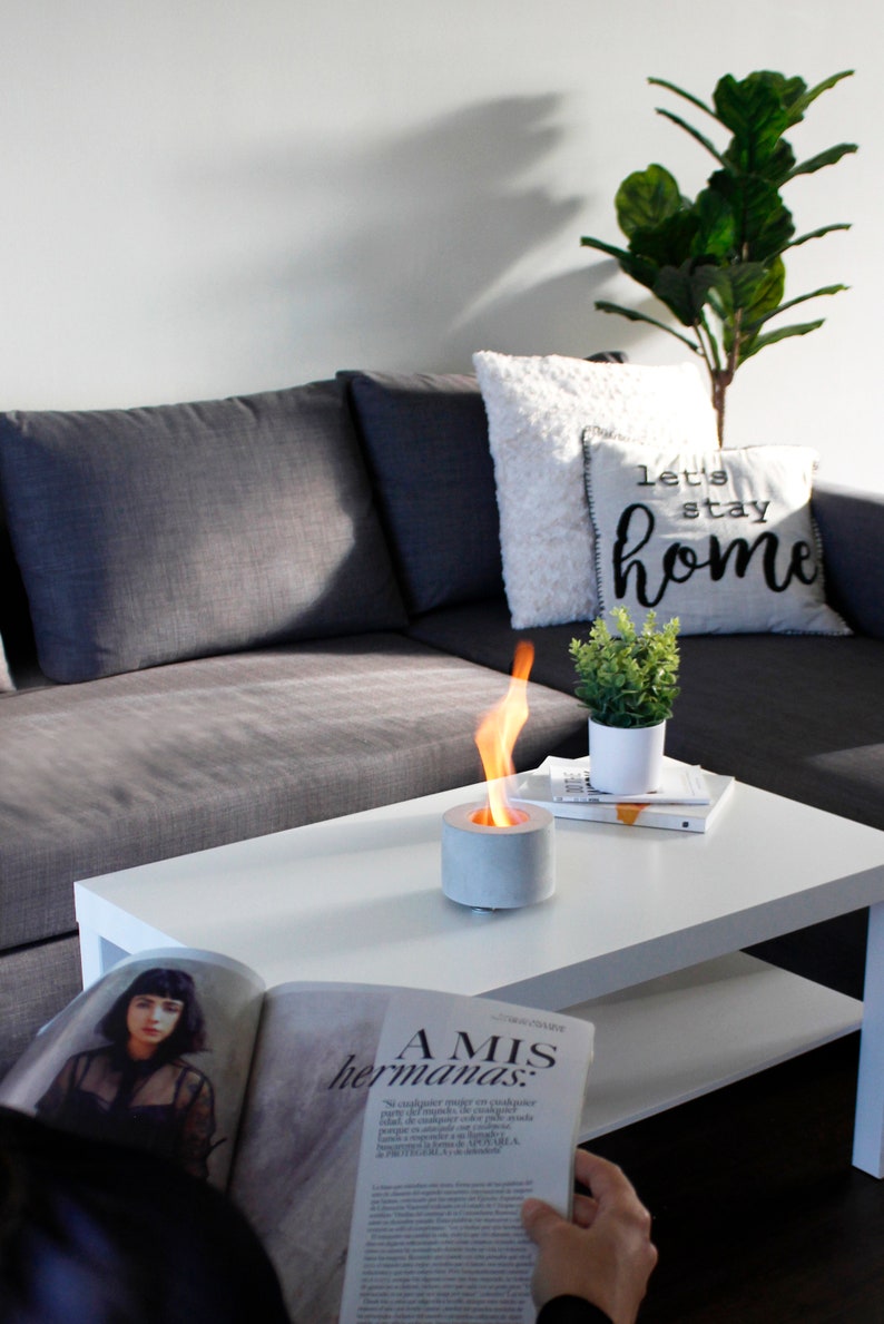 Colsen Tabletop Rubbing Alcohol Fireplace Indoor Outdoor Etsy