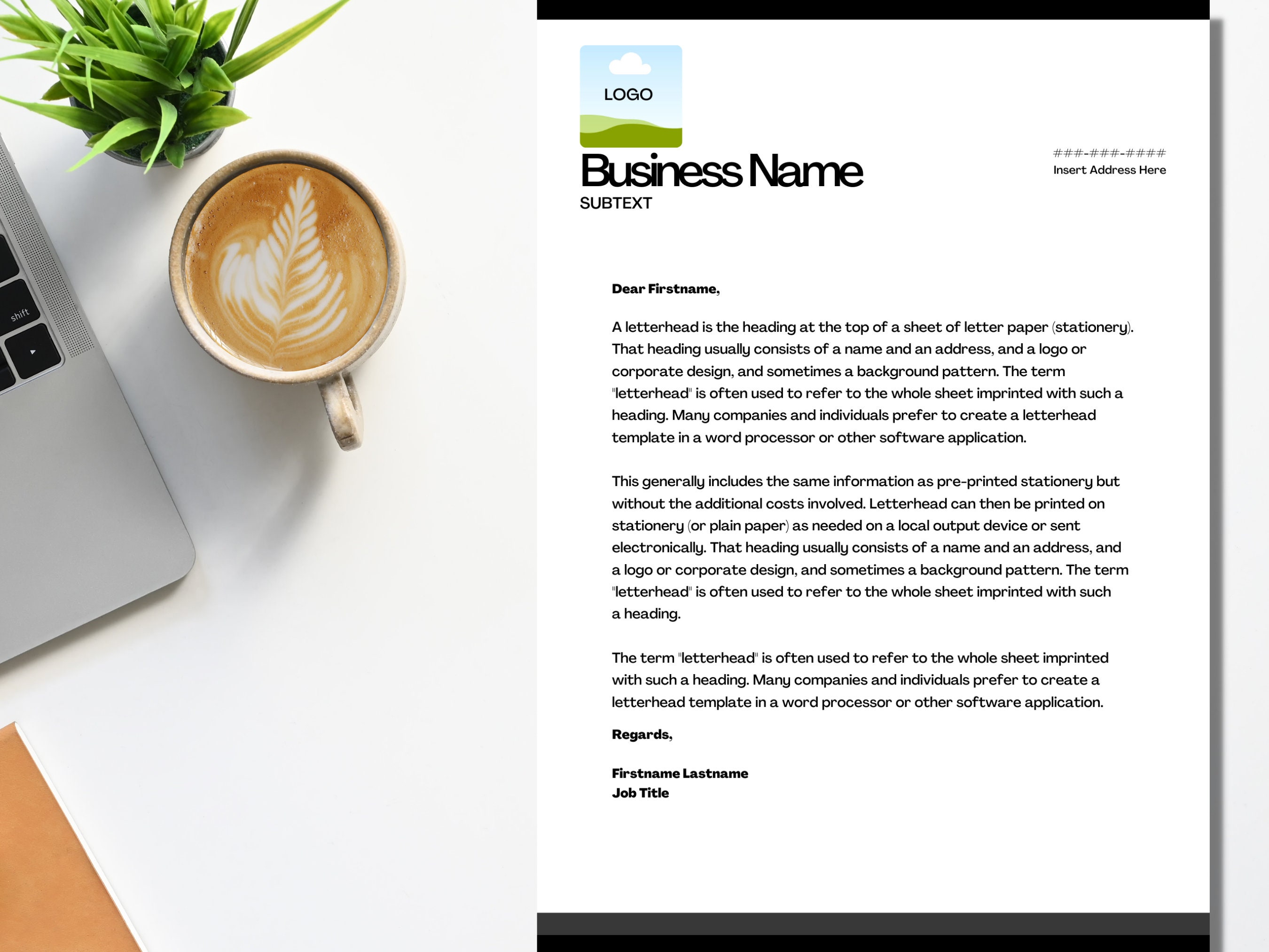 Letterhead design - Etsy.de