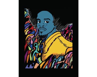 Andre 3K (Fine Art Print by F. Lockhart)
