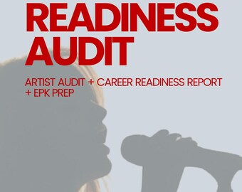 Independent Artist Audit | Music Career Readiness Report | EPK Prep | Instagram + Streaming Profile Review for Indie Artists