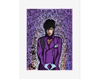 PRINCE (Fine Art Print by F. Lockhart)