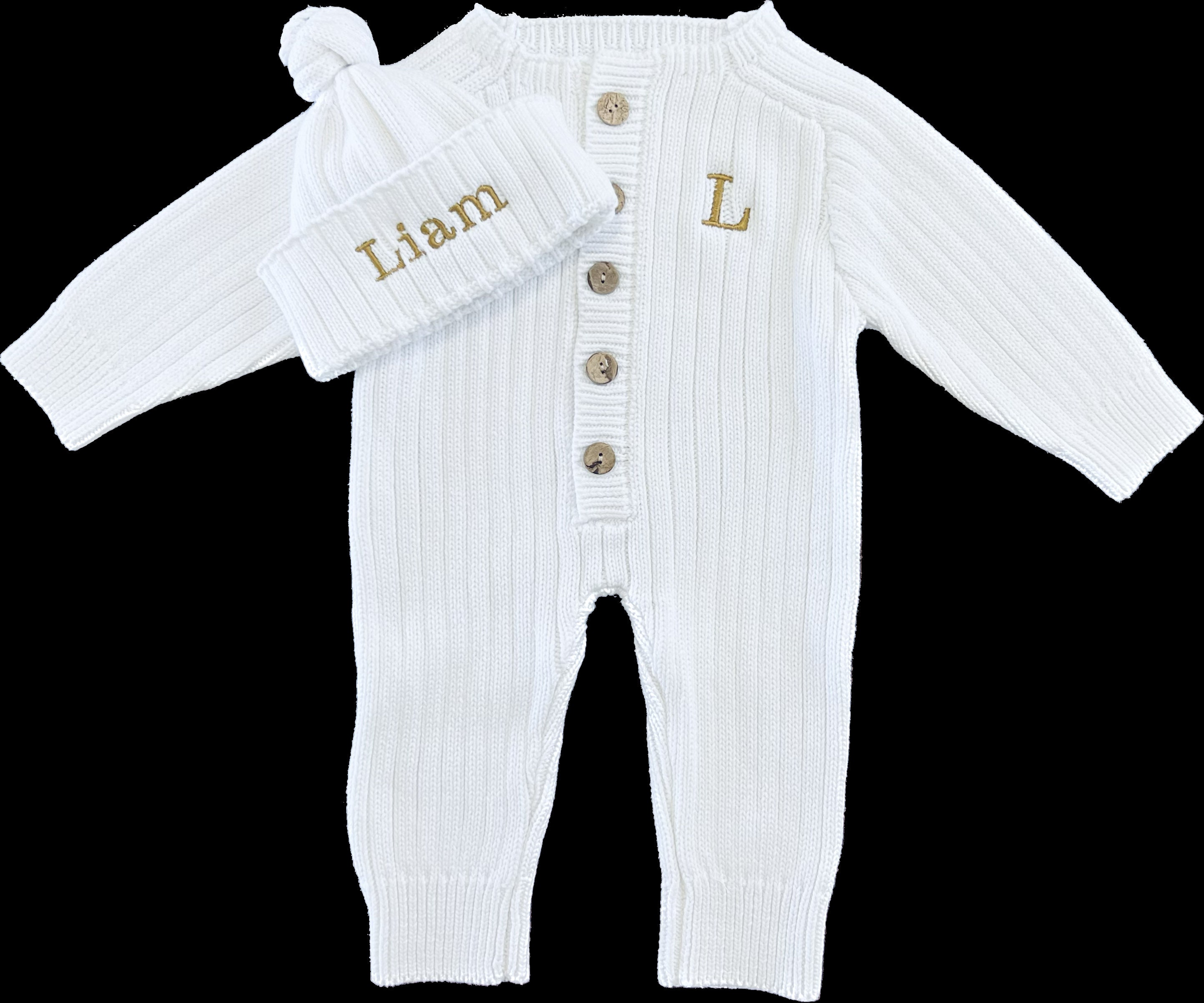 Newborn Boy Clothes Newborn Coming Home Outfit Baby Gift Newborn Boy Outfit Monogrammed Baby