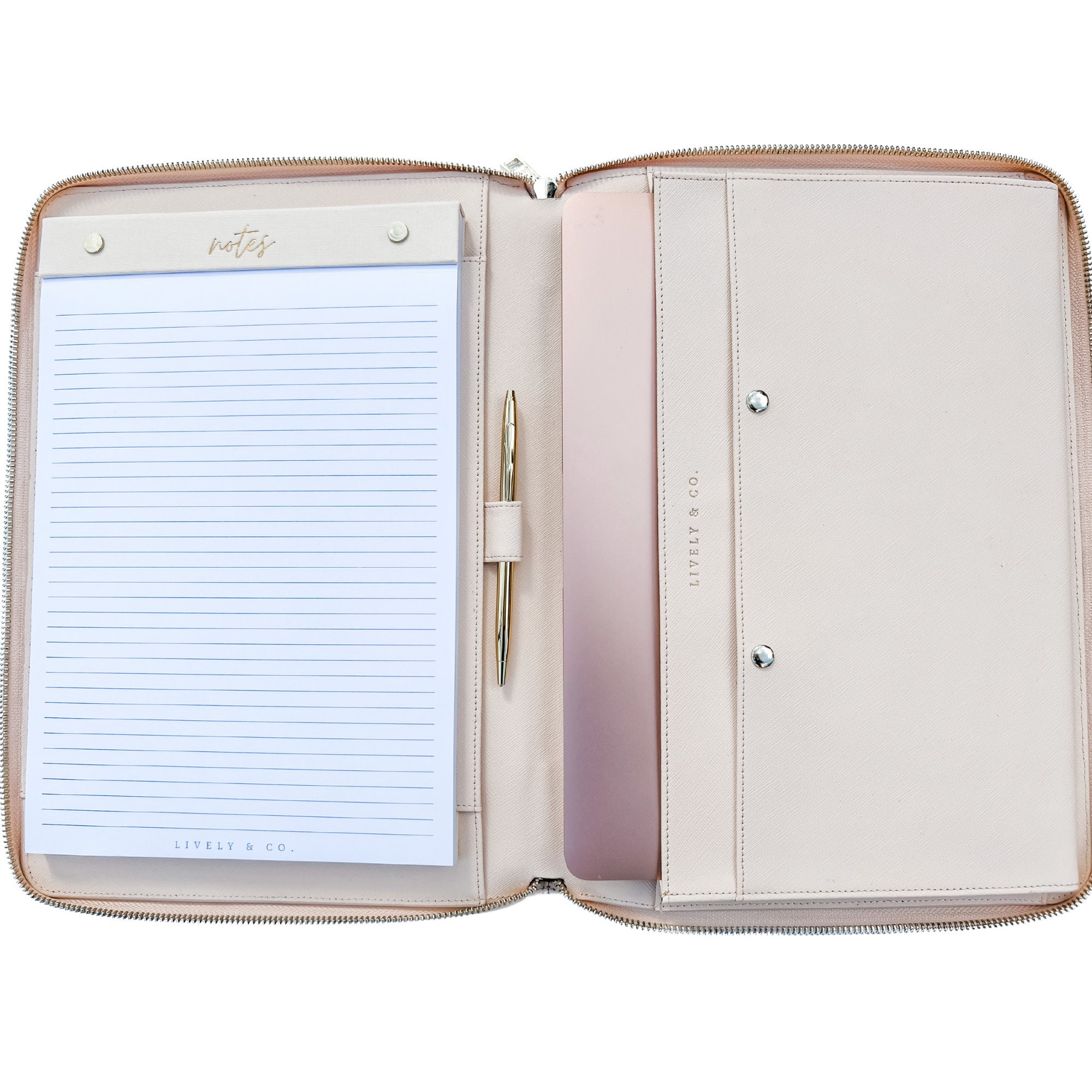 Leather Laptop Case With Notepad or to Do List 13 Inch Laptop Etsy