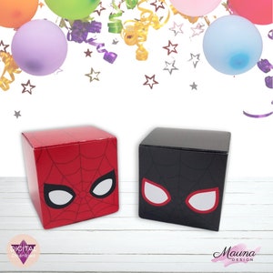 Boîte de bonbons Spiderman imprimable