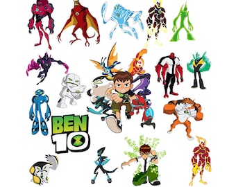 Ben 10 alien PNG ben 10 Png alienígenas dibujos animados png Archivo para Cricut, Para ben 10, clipart, Cut File, Png