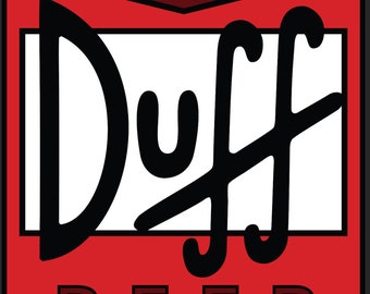 Los Simpson Archivos Digitales Cerveza Duff Descarga Digital