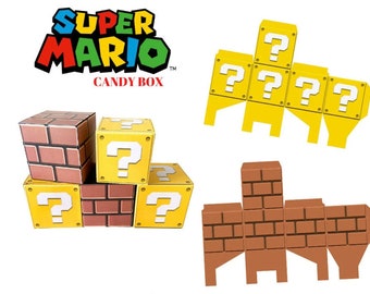 Caja de caramelos de Super Mario