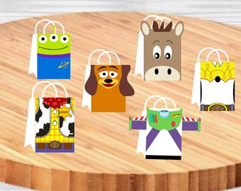 Toy Story Cowboy / Cowgirl / Spaceman / Alien / Horse / Dog Favor Bag