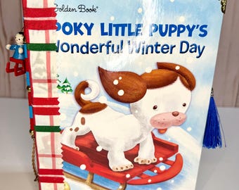 Little Golden Book Christmas Journal: Handmade Memory Keepsake