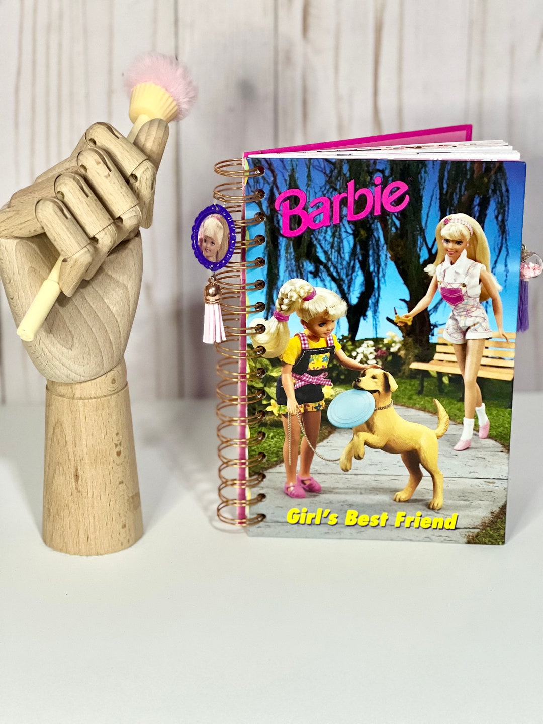 Barbie Journal Barbie Notebook Barbie Memory Journal Etsy