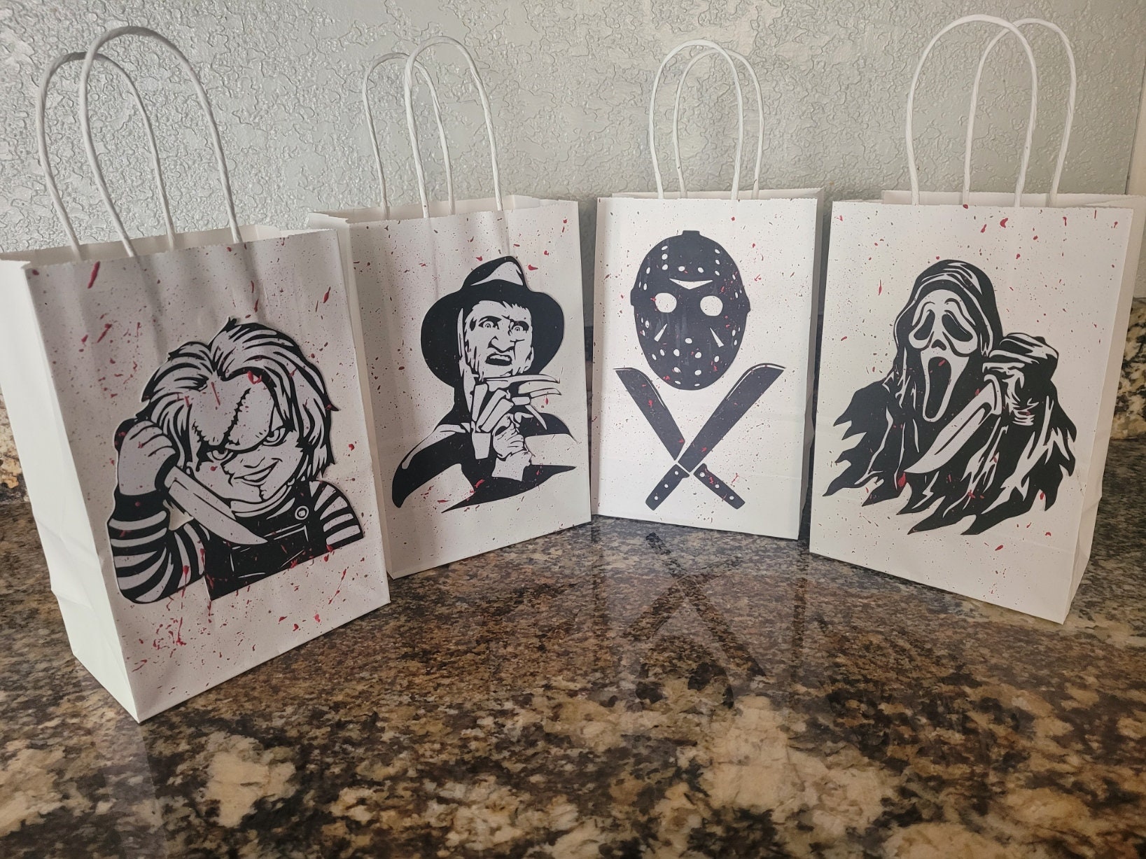 Horror Movie Icons Goodie Bags - Etsy