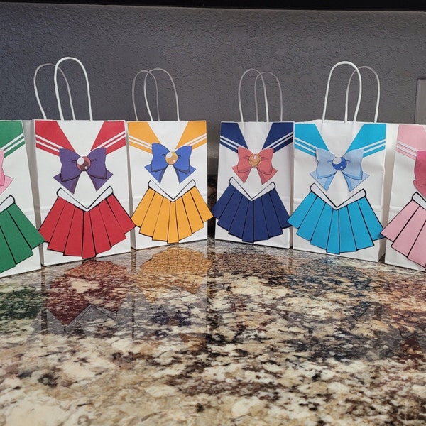 Sailor Moon goodie bags. 12 bags