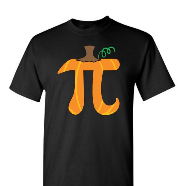 Pumpkin Pie Math Funny Humorous Halloween Costume T-Shirt - Kids and Adult Sizes