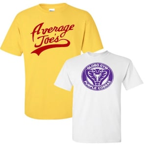 Dodgeball Themed Movie T-Shirt Sweatshirt Hoodie, Average Joe&#39;s Purple Cobras - Sports Team Wear Gear, Customize - Halloween Costume