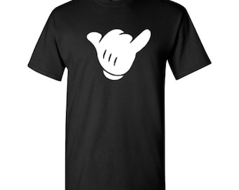 Shaka Mickey Shirt - Etsy