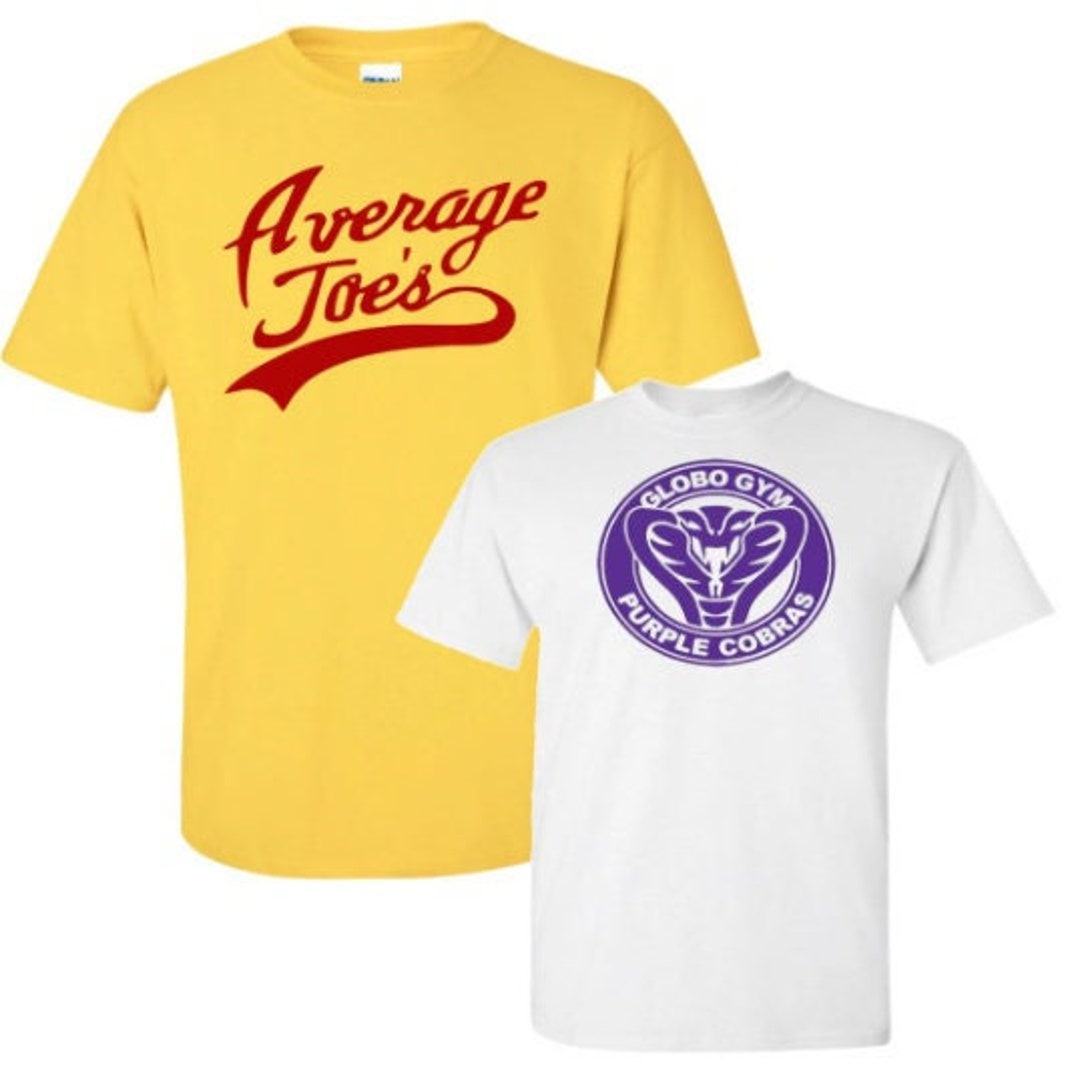 Dodgeball Themed Movie Tshirt Sweatshirt Hoodie, Average Joe's Purple