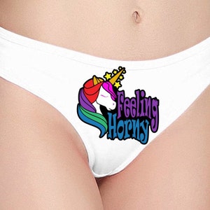 Save Chubby Unicorns Women's G-String Sexy Thong T