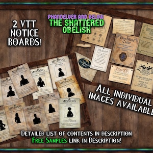 Phandelver and Below Shattered Obelisk D&D Handouts: 100+ Printable Immersive Letters, Scrolls and More! (Digital Download) image 5