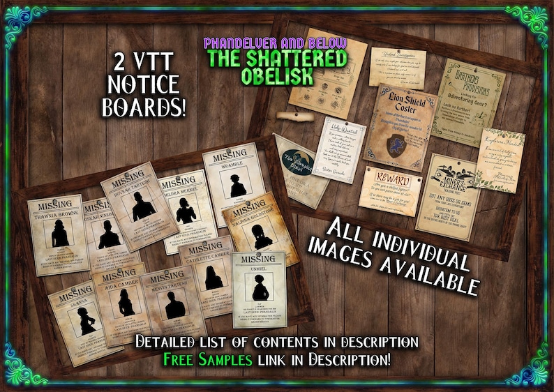 Phandelver and Below Shattered Obelisk D&D Handouts: 100+ Printable Immersive Letters, Scrolls and More! (Digital Download) image 5