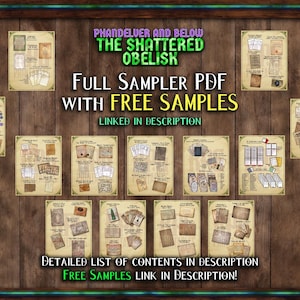 Phandelver and Below Shattered Obelisk D&D Handouts: 100+ Printable Immersive Letters, Scrolls and More! (Digital Download) image 7