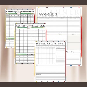 Teacher Planning Sheets- Classroom Data Pages, happy teacher planner, teacher record, lesson planner, lesson plan book, teacher plan book