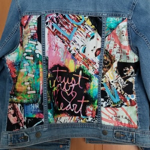 One of a Kind Vintage Jean Jacket