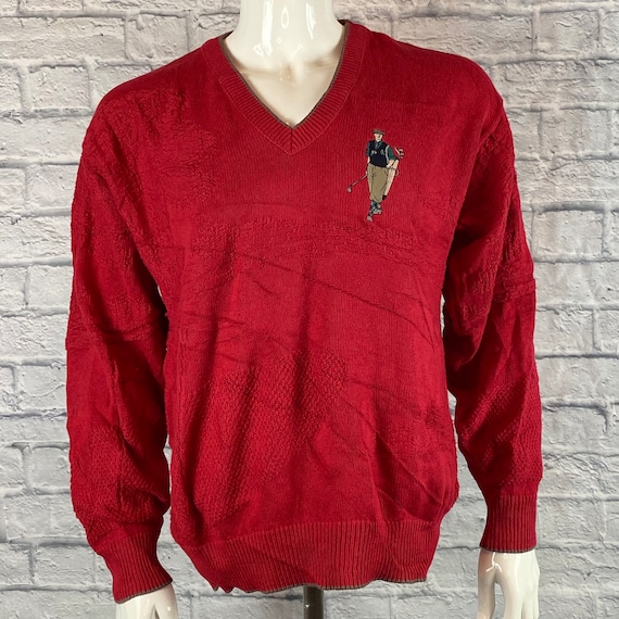 Vintage 1980s/90s Isle of Cotton Golf Sweater