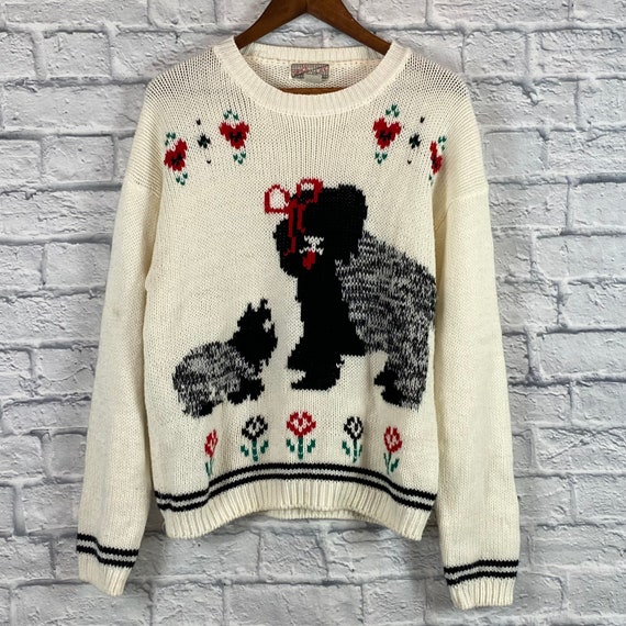 Vintage 1980s Spice of Life Dog Sweater - image 3