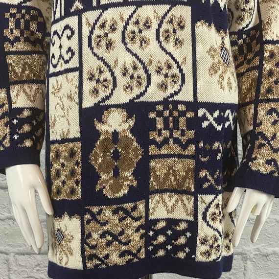 Vintage 1980s Huntington Ridge Sweater Ugly Sweat… - image 4