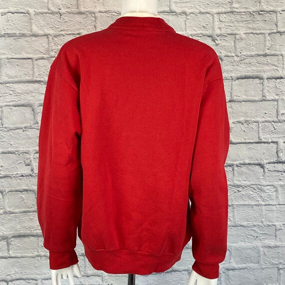 Vintage Morning Sun Christmas Cardinals Crewneck … - image 4