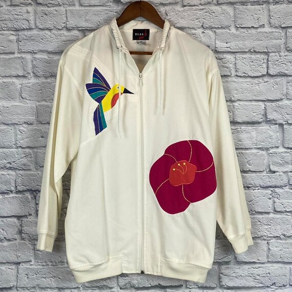 Vintage 1980s /90s Blass Art Womens Hummingbird Z… - image 2