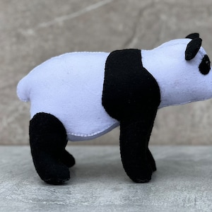 Felt Panda Sewing Pattern PDF Chinese Stuffed Animals - Etsy