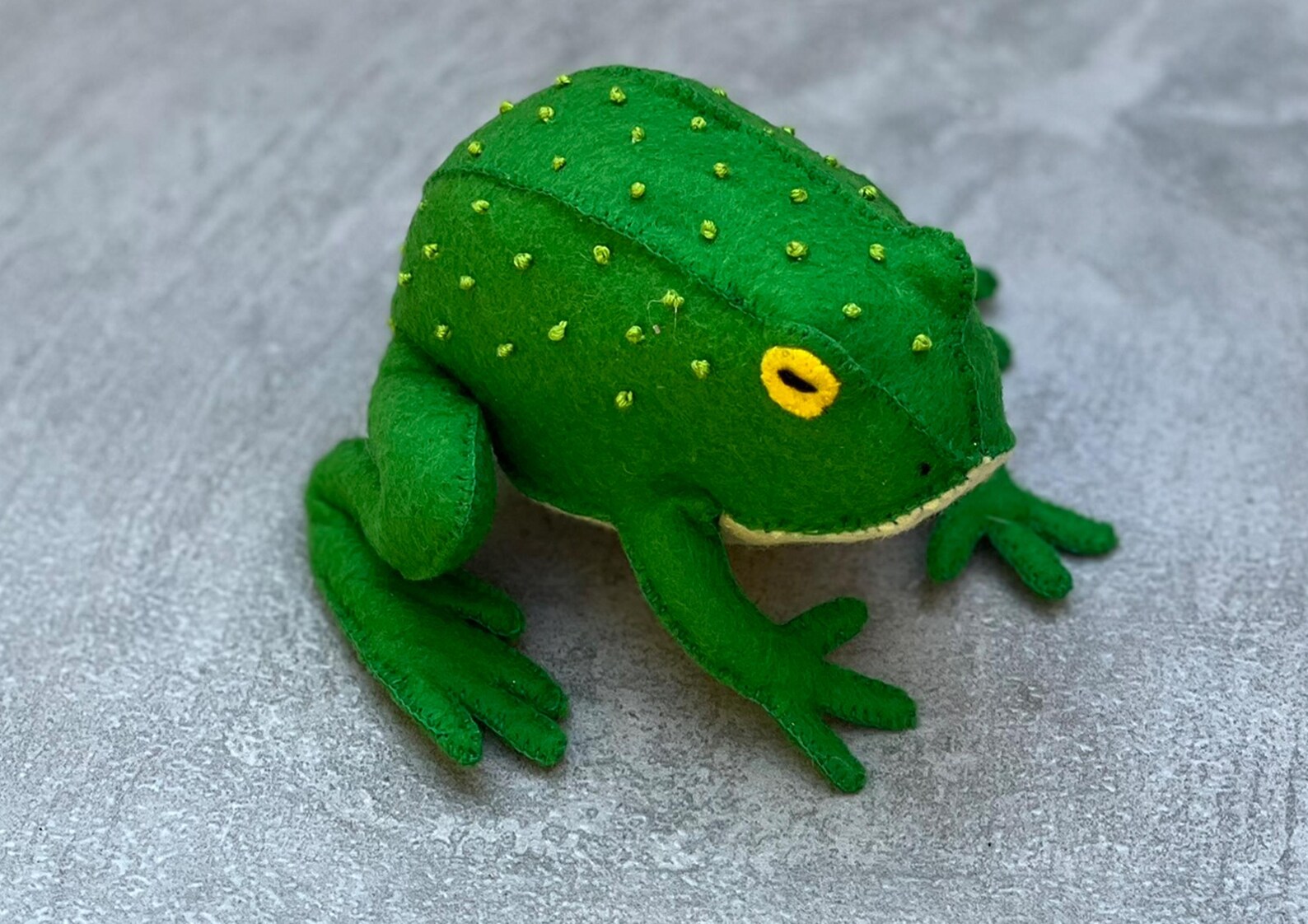 Felt Frog Toad *2 Sizes* Digital Sewing Pattern PDF * Woodland Stuffed ...