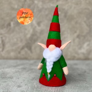 Felt Elf Gnome * Digital Sewing Pattern PDF * DIY Project