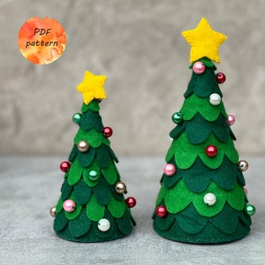 Felt Christmas Tree * Digital Sewing Pattern PDF * DIY Felt Project