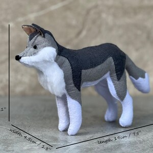 Felt Wolf * Digital Sewing Pattern PDF * Woodland Stuffed Animals - Etsy UK