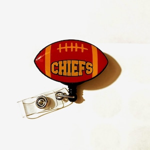 Football Badge Reel, 32 NFL Teams, Sport Gift, College Football Badge Reel, Nurse Badge Reel, Nurse Gift, Teacher Gift, Student Gift,