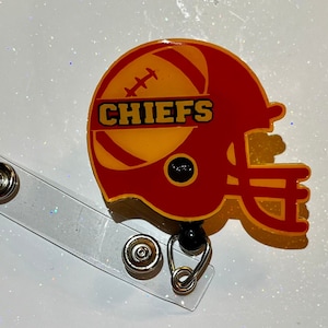 NFL Teams Helmet Badge Reel, Football Badge Reel, Helmet Badge Reel, Sports Badge Reel, Nurse Gift, Teacher Gift, Medical Gift, Sport Gift
