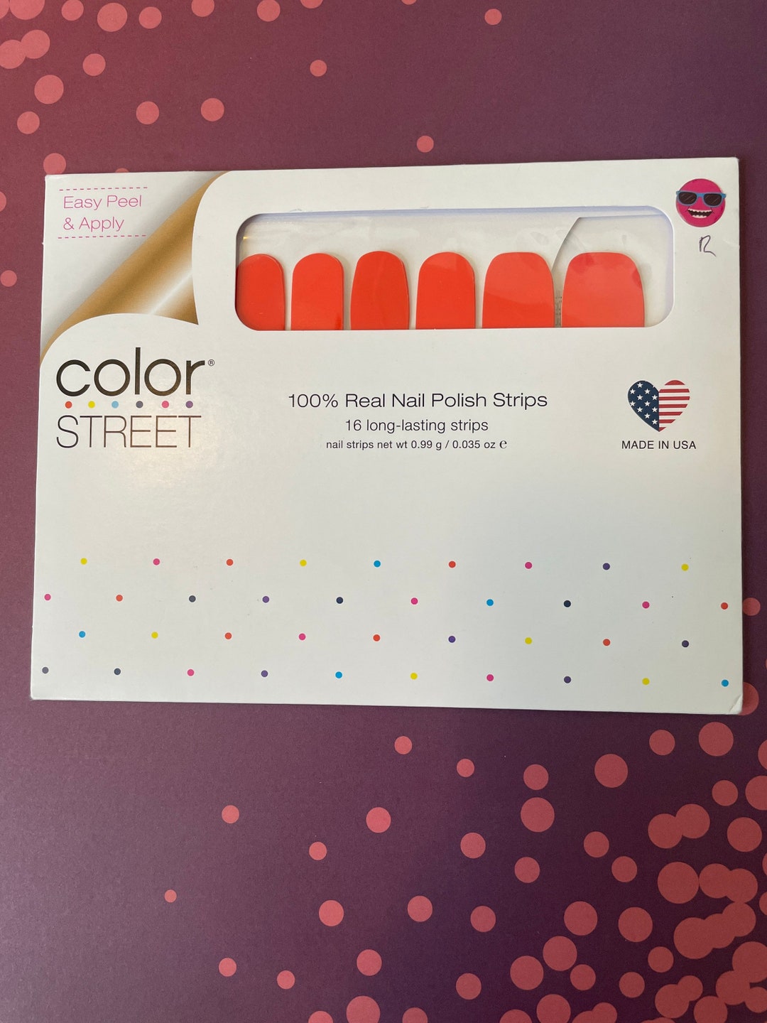 Fire Island Flame HTF Color Street - Etsy