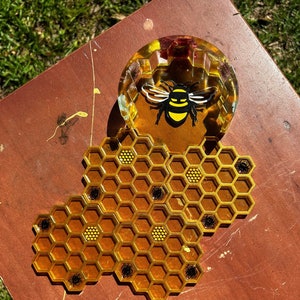 Bee coaster set