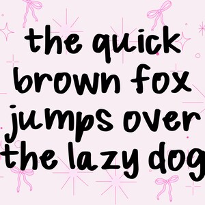 Girly Pop Handwritten Font, Pretty Handwriting Font, Girly Handwriting Font, Girly Pop, Cricut Font, Procreate Font, Planner Fonts